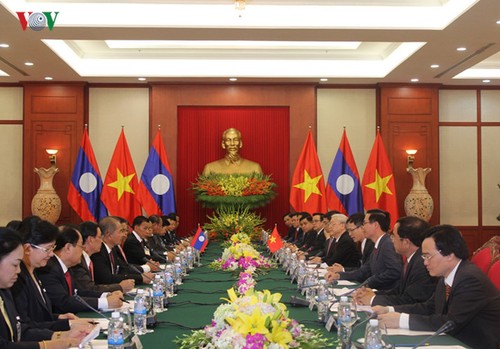 Verstärkung der umfangreichen Partnerschaft zwischen Vietnam und Laos  - ảnh 1